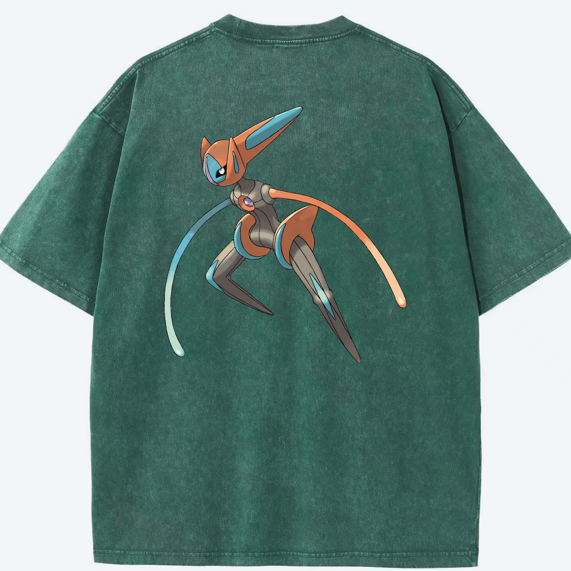 （画像用） ポケットモンスター Pokémon 綿100% ヴィンテージ風 半袖Tシャツ（背面プリント）